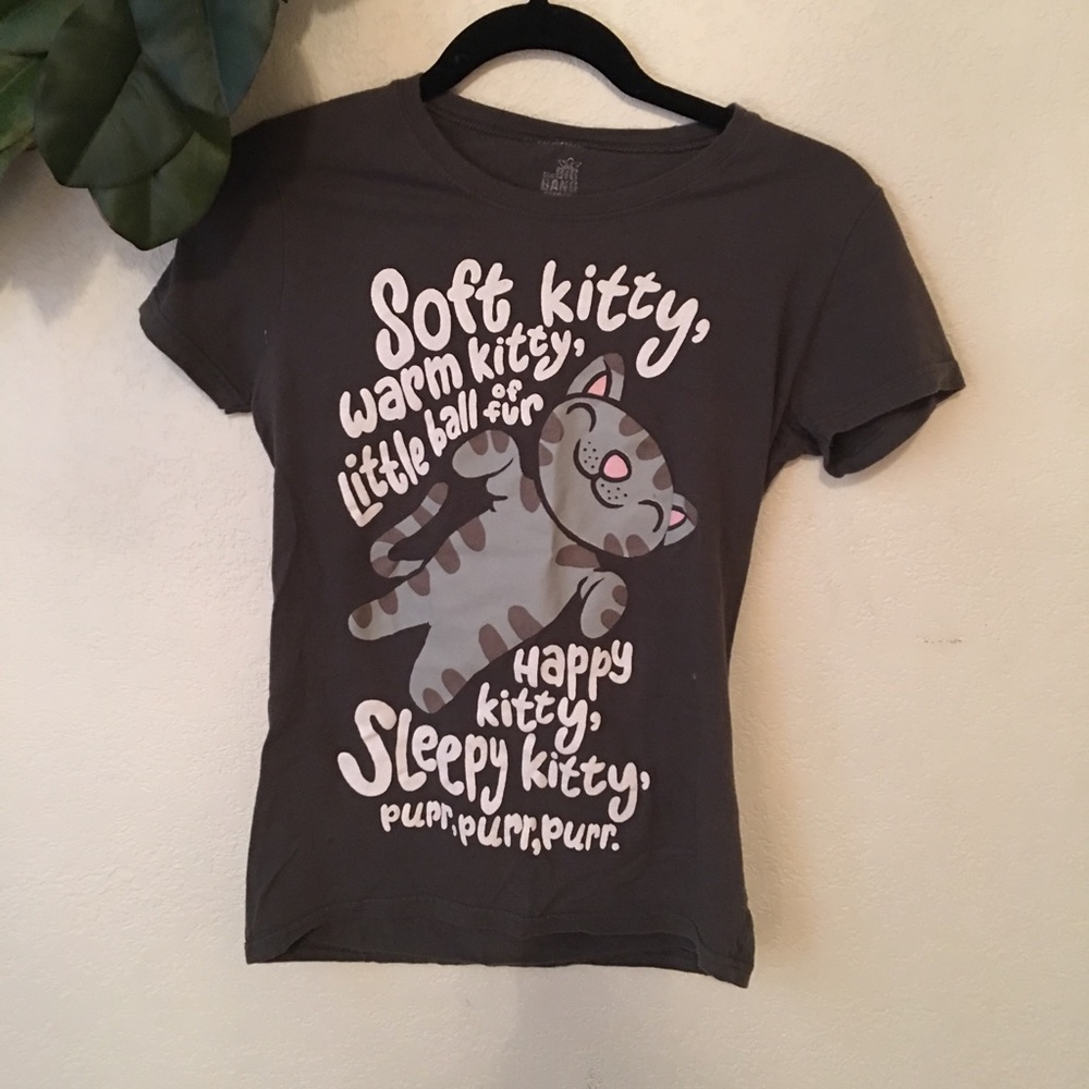 Big Bang Theory Sleept Kitty t shirt size M